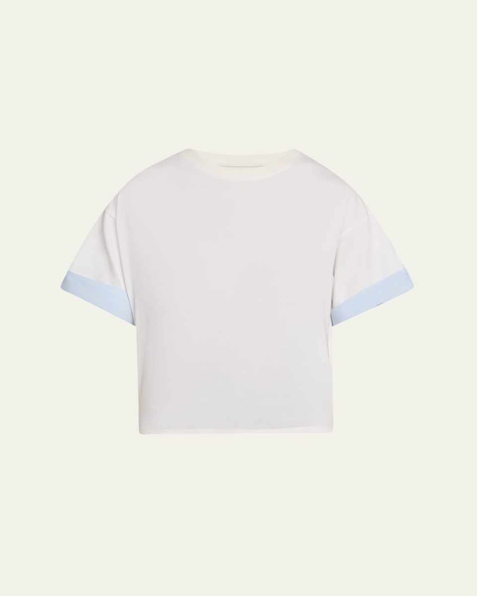 Sutton Short-Sleeve Combo Top
